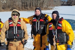 Ice Rescue training 