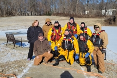 The Ice Rescue Class January 2024 at USI Lake