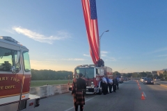9-11 Memorial 2023 - Raising of the flag